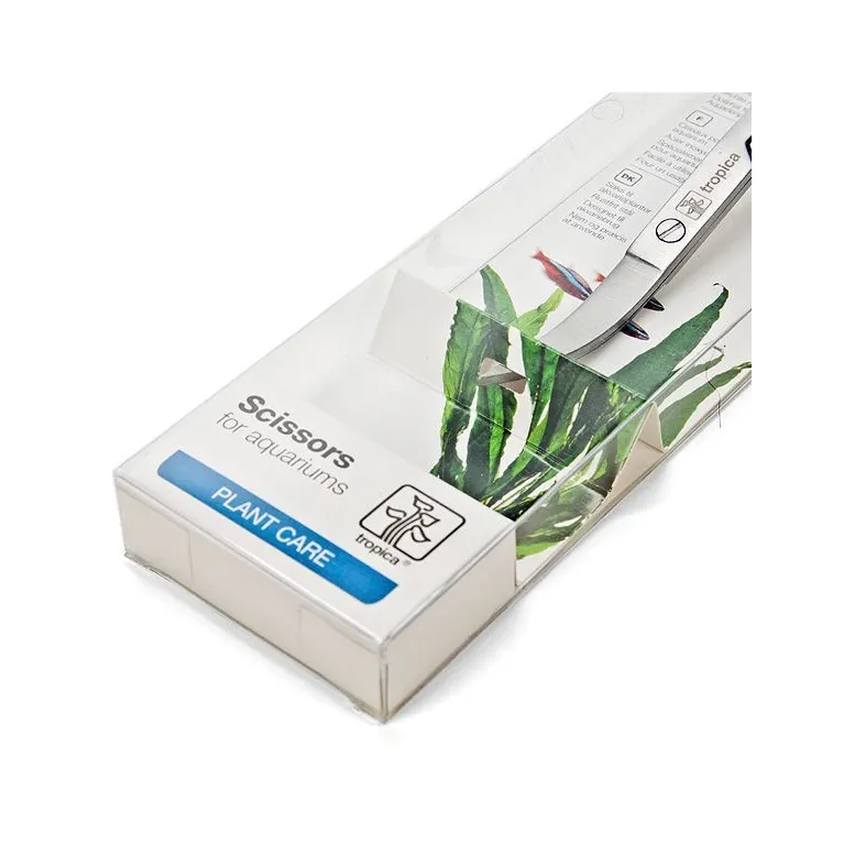 Ciseaux tropica vague 25cm : ciseaux d'aquascaping aquadesigner shop