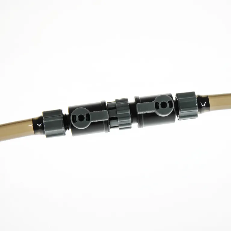 Robinets doubles 12/16 + raccord rapide JBL : robinets filtre aquarium