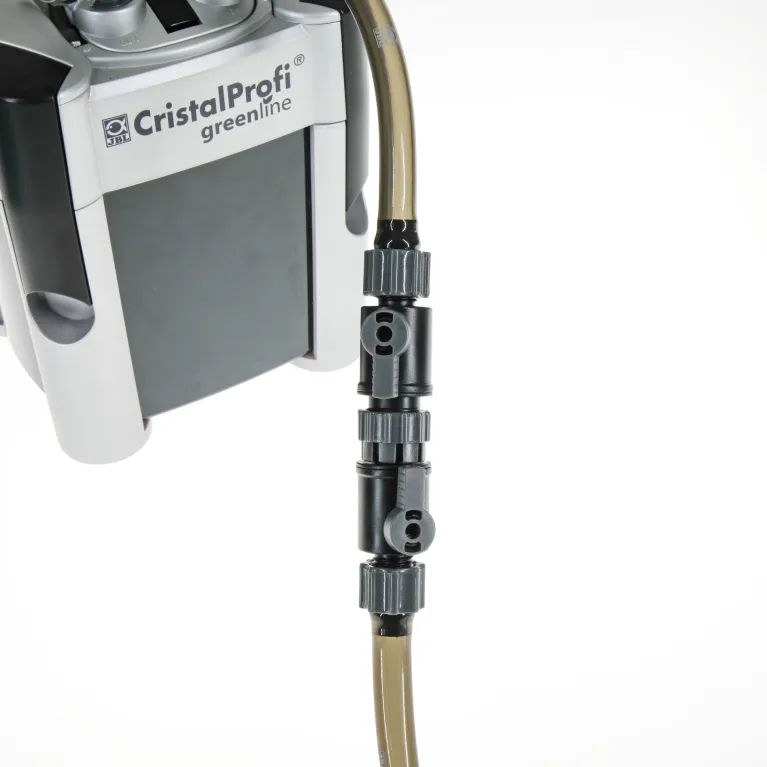 Robinets doubles 12/16 + raccord rapide JBL : robinets filtre aquarium