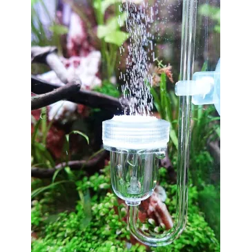 Diffuseur co2 en acrilique Ø2.3cm  aquadesigner shop aquascaping 