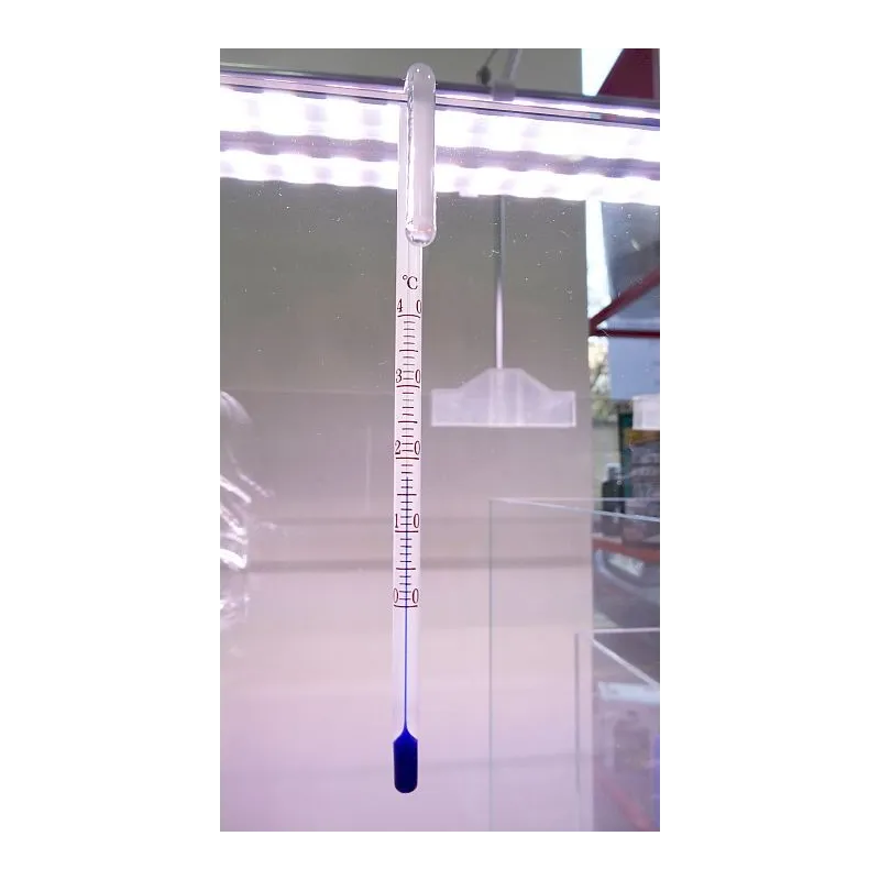 Thermomètre en verre pour aquarium   aquadesigner écart 8mm
