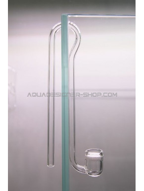 Diffuseur co2 en verre ADS12 - Ø2cm avec coude en verre 13cm
