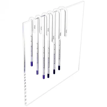 Thermomètre verre écartement 6mm