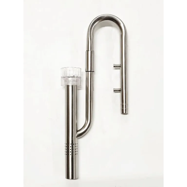 Aspiration pipe inox skimmer 12/16 Aquadesigner