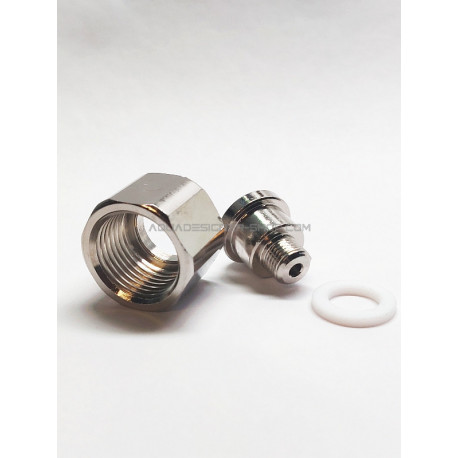 Aquili  adaptateur réducteur/bouteille rechargeable