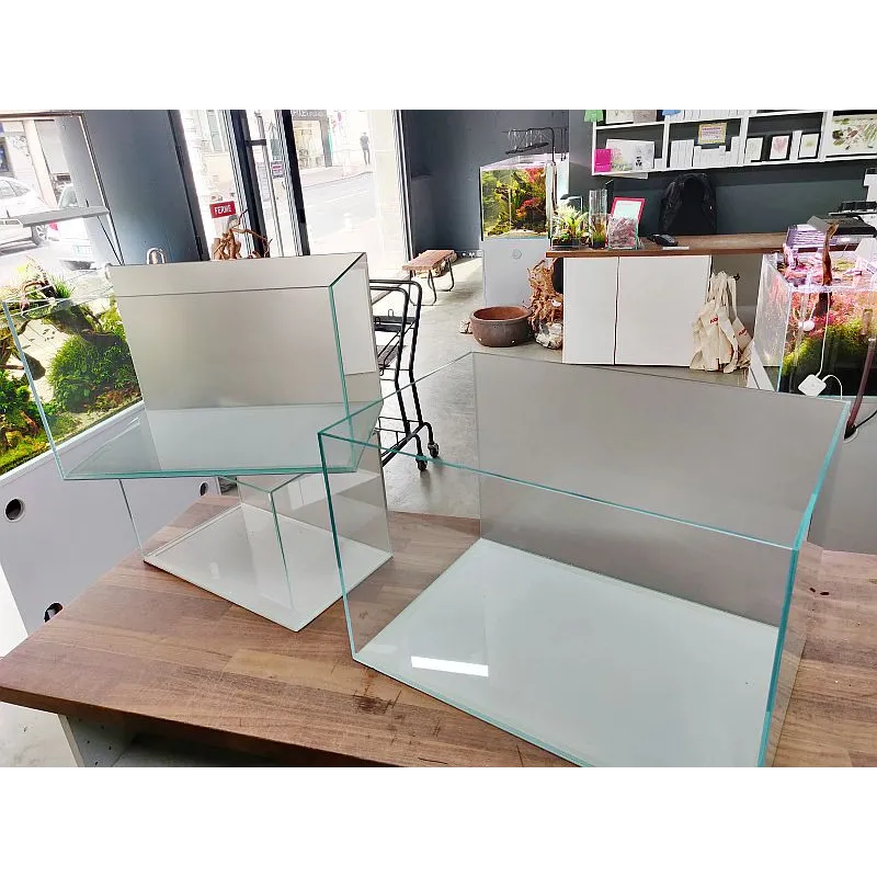 Aquarium verre extra clair "optiwhite" 50x30x30cm
