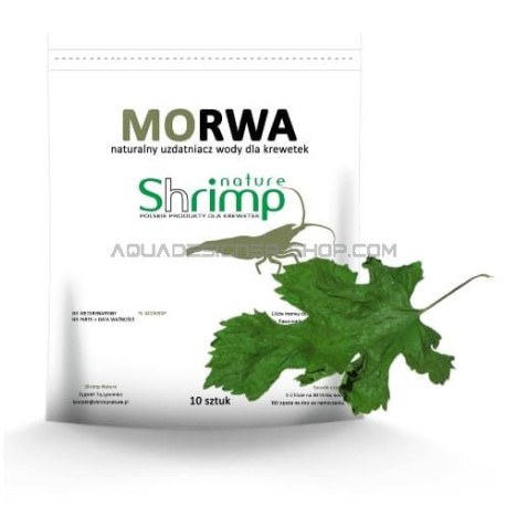 Mulberry feuilles de muriers 10pcs -Shrimp Nature